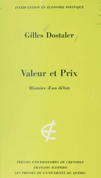 Valeur et prix