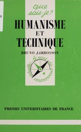 Humanisme et technique