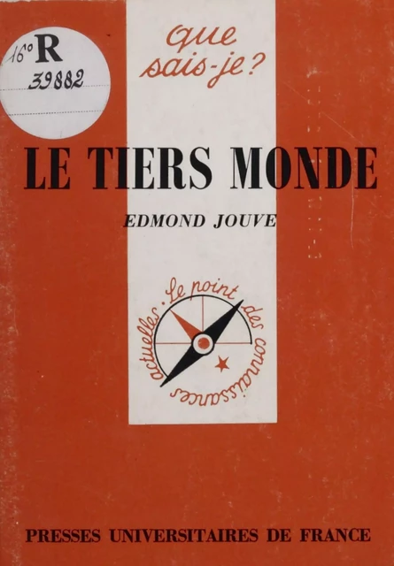 Le Tiers-monde - Edmond Jouve - Presses universitaires de France (réédition numérique FeniXX)