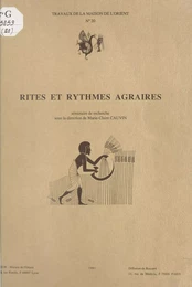 Rites et rythmes agraires