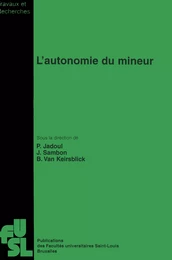 L’autonomie du mineur