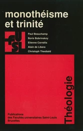 Monothéisme et trinité