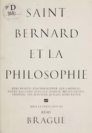 Saint Bernard et la philosophie