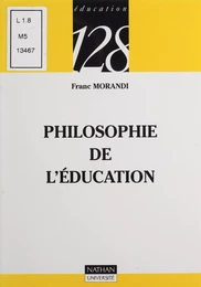 Philosophie de l'éducation