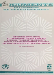 Industries extractives et transformation des minéraux dans les pays en développement