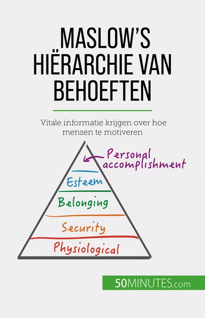 Maslow's hiërarchie van behoeften - Pierre Pichère - 50Minutes.com