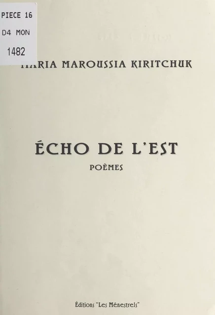 Écho de l'Est - Maroussia Kiritchuk - FeniXX réédition numérique