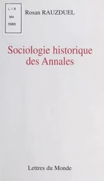 Sociologie historique des Annales