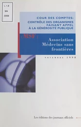 Association Médecins sans frontières