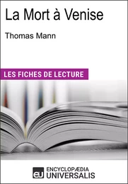 La Mort à Venise de Thomas Mann