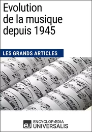 Evolution de la musique depuis 1945