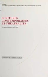 Écritures contemporaines et théâtralité