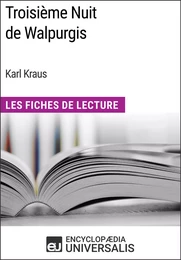 Troisième Nuit de Walpurgis de Karl Kraus