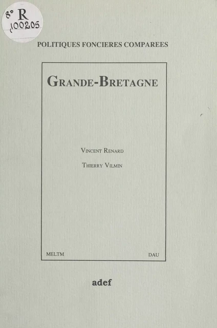 Grande-Bretagne - Vincent Renard, Thierry Vilmin - FeniXX réédition numérique