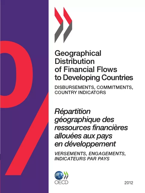 Répartition géographique des ressources financières allouées aux pays en développement 2012 -  Collective - OECD