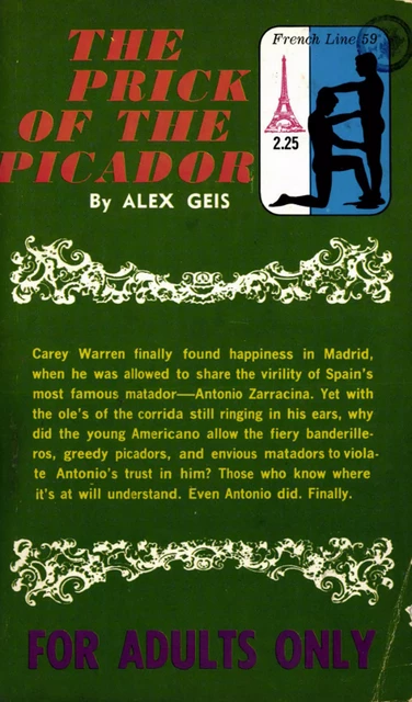 The Prick Of The Picador - Alex Geis - Disruptive Publishing