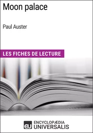 Moon palace de Paul Auster