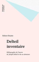 Delteil inventaire