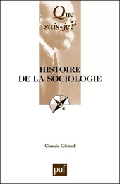 Histoire de la sociologie