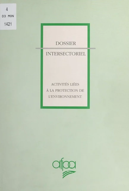 Activités liées à la protection de l'environnement -  Association nationale pour la formation professionnelle des adultes - FeniXX réédition numérique