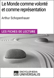 Le Monde comme volonté et comme représentation d'Arthur Schopenhauer