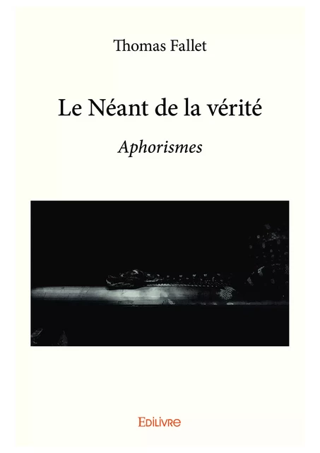 Le Néant de la vérité - Thomas Fallet - Editions Edilivre