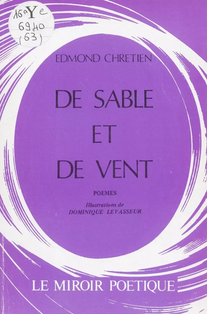 De sable et de vent - Edmond Chrétien - FeniXX réédition numérique