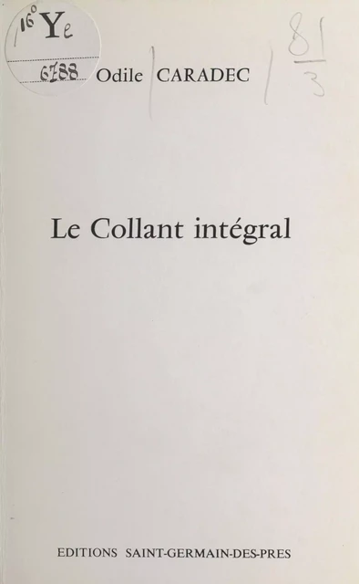 Le Collant intégral - Odile Caradec - FeniXX réédition numérique