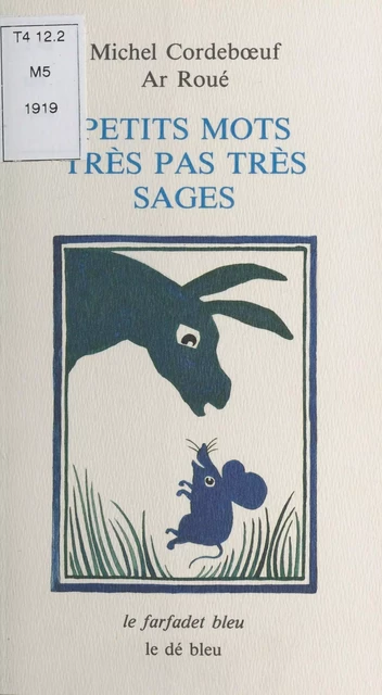 Petits mots très pas très sages - Michel Cordeboeuf - FeniXX réédition numérique