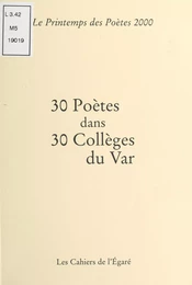 30 poètes dans 30 collèges du Var