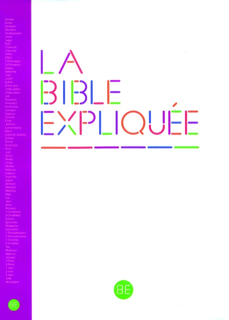 La Bible Expliquée - Collectif Collectif - BIBLI'O