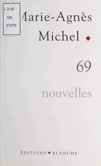 69 - Marie-Agnès Michel - FeniXX réédition numérique