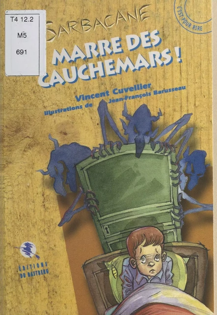 Marre des cauchemars - Vincent Cuvellier - FeniXX réédition numérique