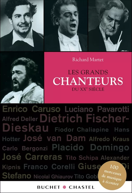 Les Grands Chanteurs du XXe siècle - Richard Martet - Libella