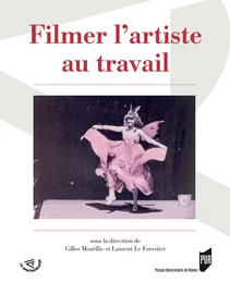 Filmer l'artiste au travail