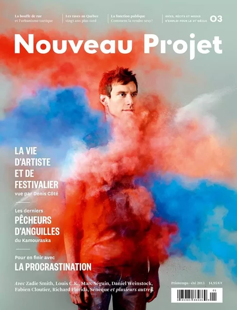 Nouveau Projet 03 - Caroline Allard, Simon Coutu, Denis Côté, Shawn Cotton, Fabien Cloutier, Marc-André Cyr, Christian Desmeules, Cyril Doisneau, Isabelle Dumont, Myriam Dupuis, Marie-Claude Élie-Morin, Daniel Grenier, Flavie Halais, Gabrielle Immarigeon, Nicolas Langelier, Sénèque Le Jeune, Jocelyn Maclure, Samuel Mercier, Pierre-Olivier Pineau, François Pesant, Marc Seguin, Richard Shearmur, Christine Smallwood, Chris Turner, Daniel Weinstock, Annie Gendron - Atelier 10