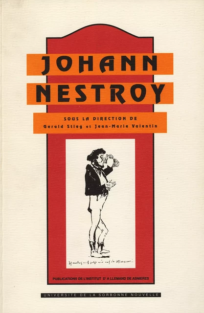 Johann Nestroy (1801-1862) -  - Presses Sorbonne Nouvelle via OpenEdition