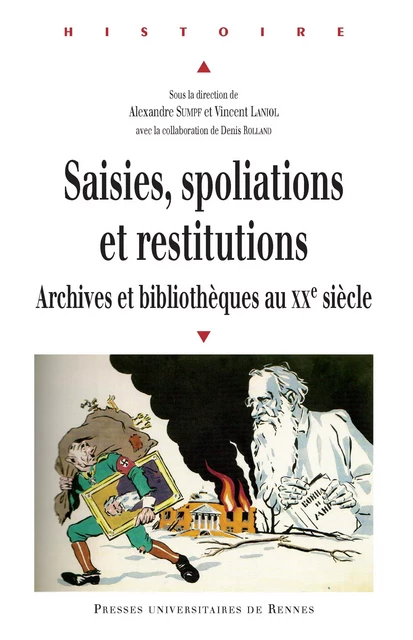 Saisies, spoliations, restitutions -  - Presses universitaires de Rennes