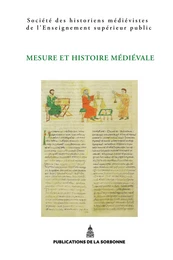 Mesure et histoire médiévale