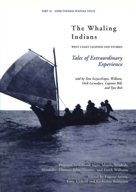 Tales of extraordinary experience - Edward Sapir, Morris Swadesh, Alexander Thomas, John Thomas - Canadian Museum of History