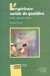 L' Expérience sociale du quotidien