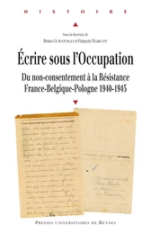 Écrire sous l'Occupation