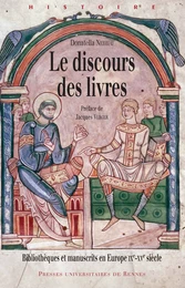 Le discours des livres