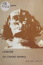 L'Énigme du grand sphinx