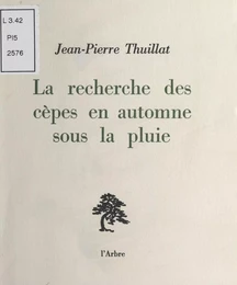 La Recherche des cèpes en automne sous la pluie