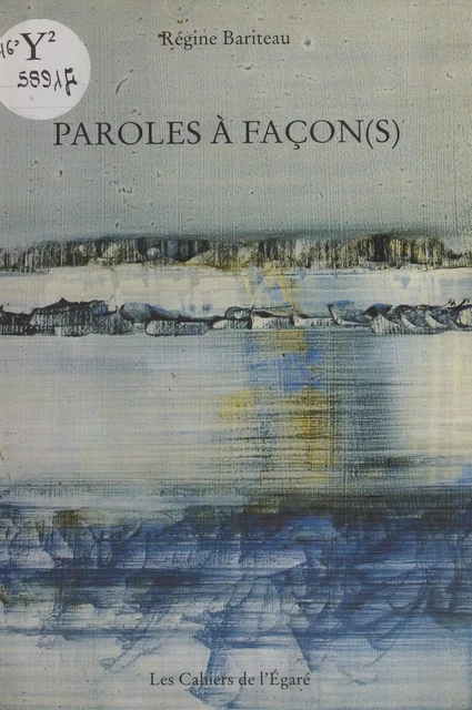 Paroles à façon(s) - Régine Bariteau - FeniXX réédition numérique