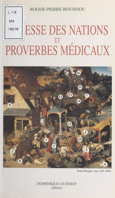 Sagesse des nations et proverbes médicaux - Roger Pierre Bouissou - FeniXX réédition numérique