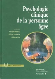 Psychologie clinique de la personne âgée