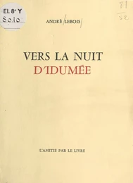 Vers la nuit d'Idumée