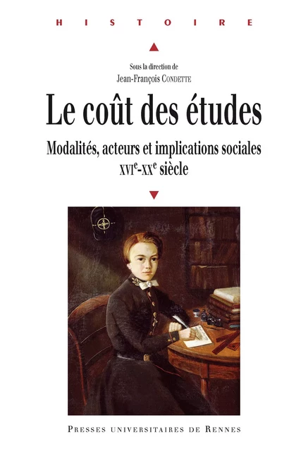 Le coût des études -  - Presses universitaires de Rennes